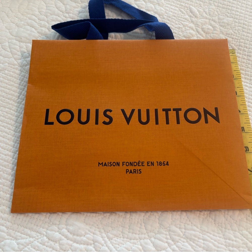 Louis Vuitton Orange Shopping Bag
